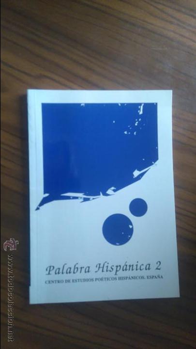 Second hand books: PALABRA HISP&Aacute;NICA 2. CENTRO DE ESTUDIOS PO&Eacute;TICOS HISP&Aacute;NICOS. BUEN ESTADO. RARO
