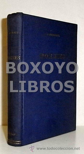Libros de segunda mano: MARAGALL, Joan. Poesies - Foto 1