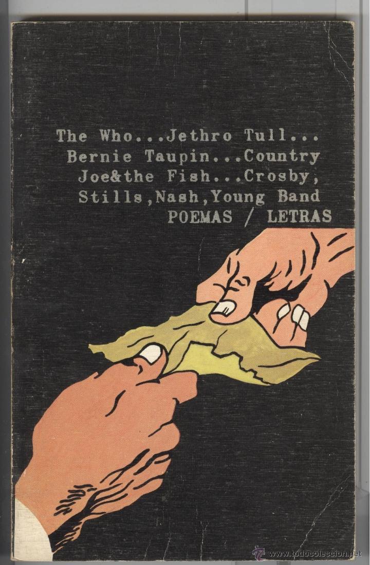 Libros de segunda mano: Antolog&iacute;a de canciones underground. The Who, Jetrho tull. ed. Visor Madris 1975 1&ordf; ed.