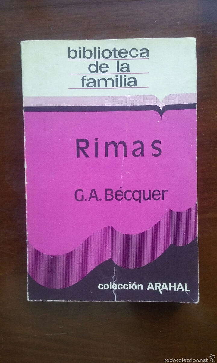 Libros de segunda mano: Rimas G.A B&eacute;cquer Arahal