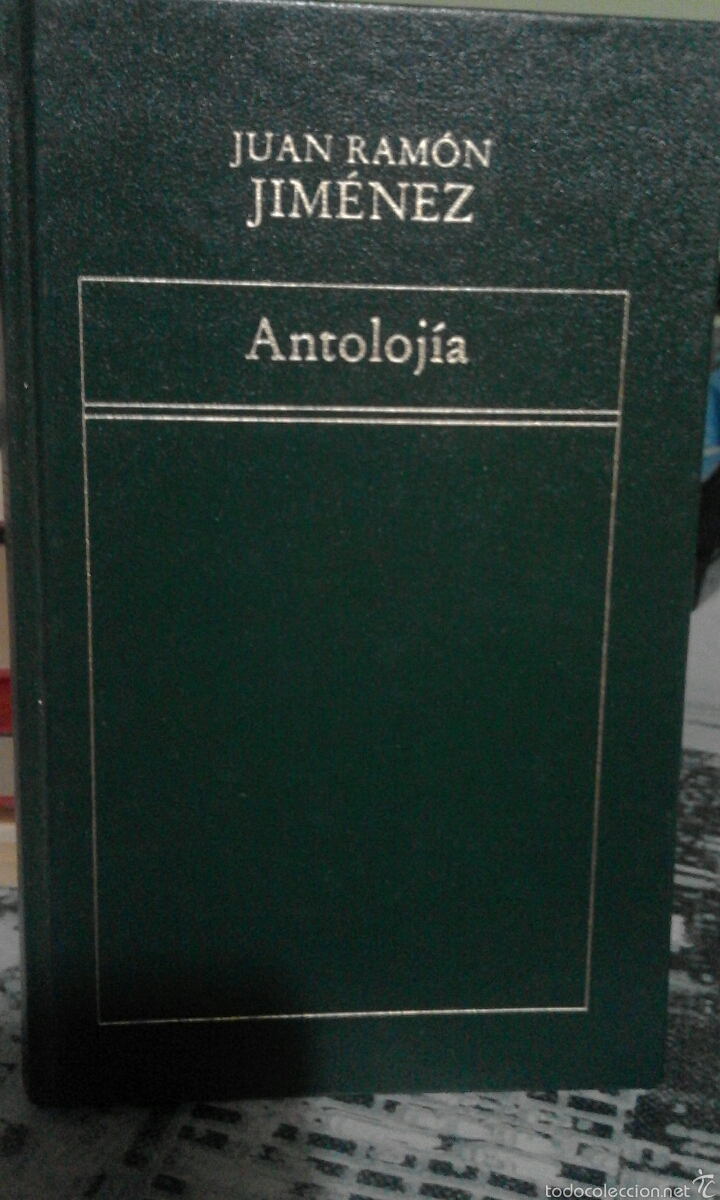 Libros de segunda mano: Antoloj&iacute;a - Juan Ram&oacute;n Jim&eacute;nez - Foto 1