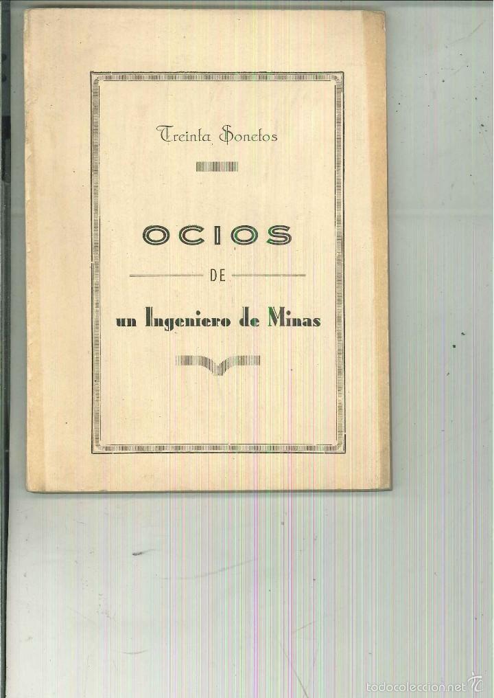 Gebrauchte B&uuml;cher: TREINTA SONETOS. OCIOS DE UN INGENIERO DE MINAS. L. Men&eacute;ndez