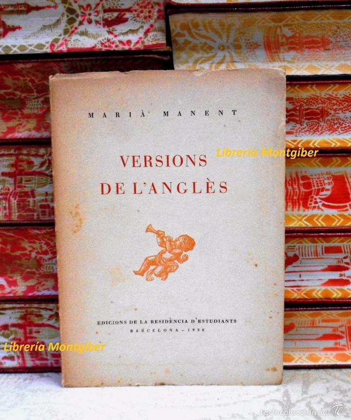 Libros de segunda mano: VERSIONS DE LANGL&Egrave;S  .  Autor :  Manent, Mari&agrave; - Foto 1