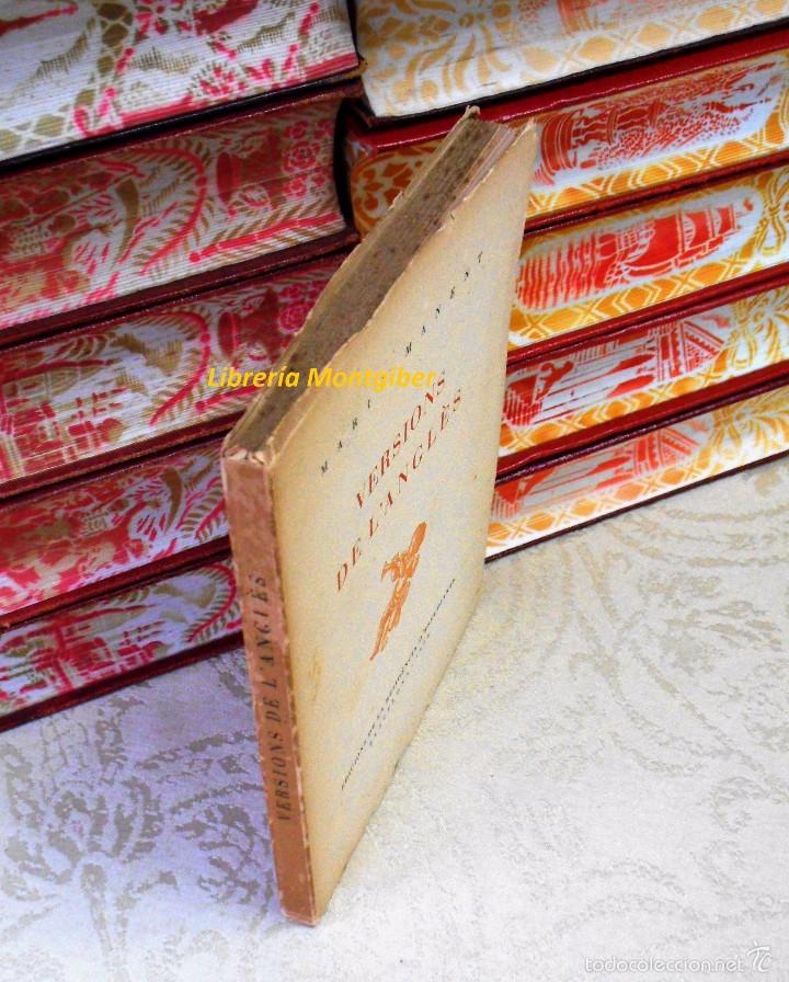 Libros de segunda mano: VERSIONS DE LANGL&Egrave;S  .  Autor :  Manent, Mari&agrave; - Foto 2