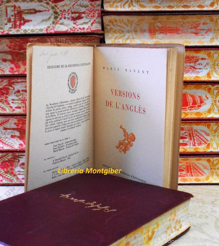 Libros de segunda mano: VERSIONS DE LANGL&Egrave;S  .  Autor :  Manent, Mari&agrave; - Foto 4