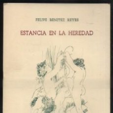 Livros em segunda mão: ESTANCIA EN LA HEREDAD. REVISTA DE POESIA PANDERO. Nº 5. SUPLEMENTO 3º. ROTA (CADIZ). BENITEZ, F.. Lote 312201873