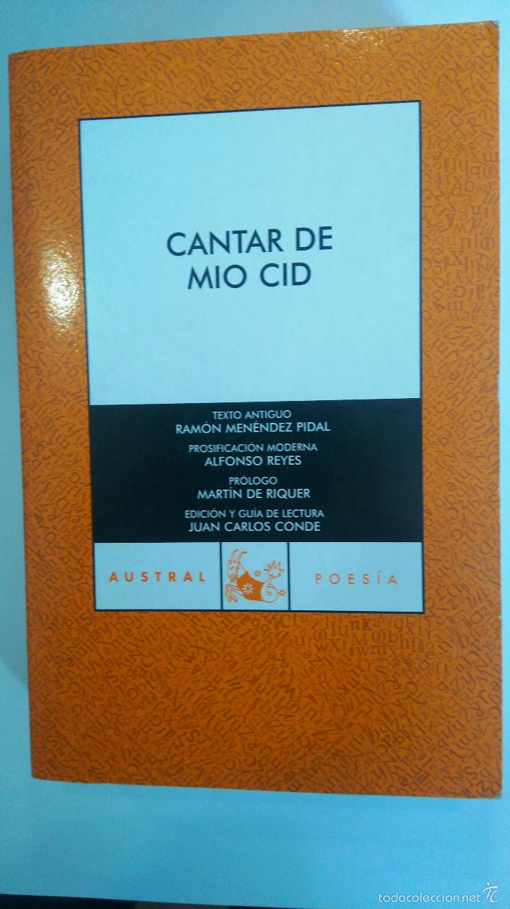 Libros de segunda mano: CANTAR DE MIO CID - Foto 1