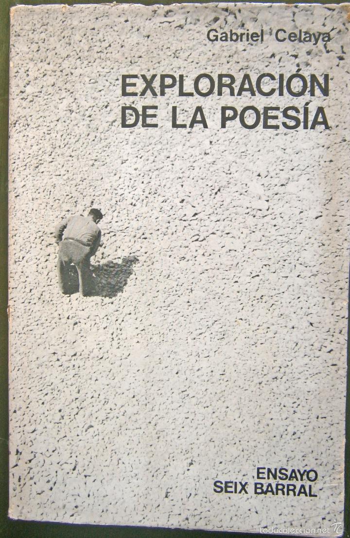 Libros de segunda mano: Exploraci&oacute;n de la poes&iacute;a - Gabriel Celaya - Foto 1