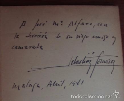 Libros de segunda mano: Cuando llegaste t&uacute; (poema) - SOUVIRON, Sebasti&aacute;n - Foto 2