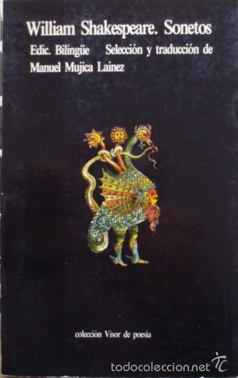 Libros de segunda mano: Sonetos/William Shakespeare - Visor - Foto 1