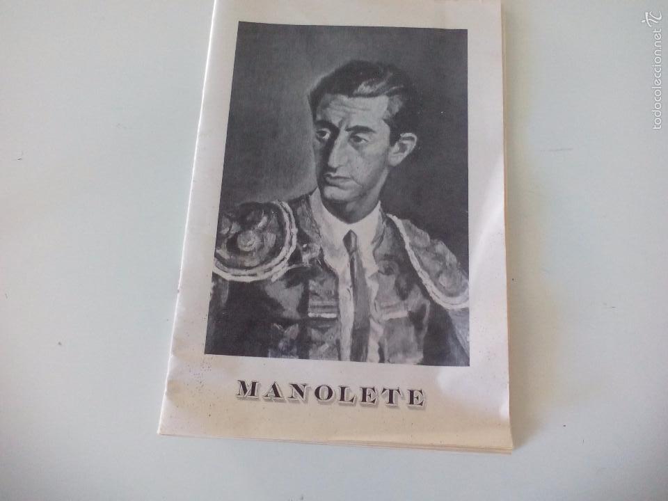 Libros de segunda mano: Manolete. Marcelino Concostrina. 1966 - Foto 1