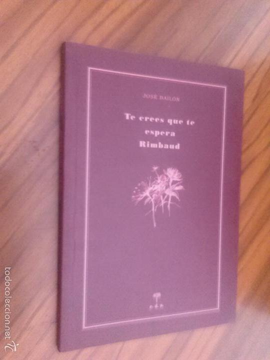 Second hand books: TE CREES QUE TE ESPERA RIMBAUD. JOSE BAIL&Oacute;N. EDA EDITORIAL. R&Uacute;STICA CON SOLAPAS. BUEN ESTADO. RARO