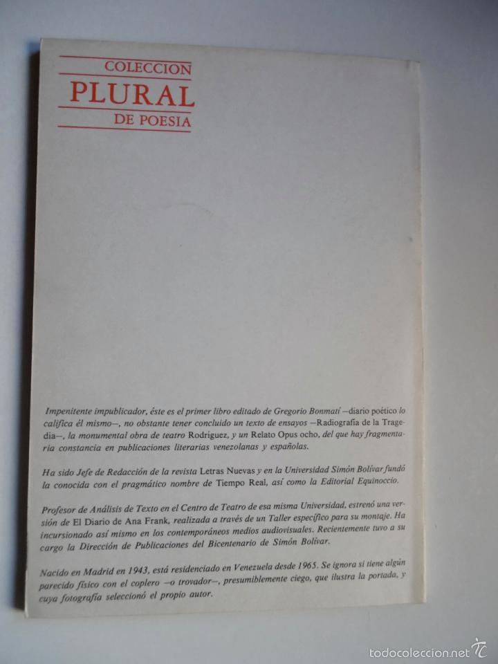 Libros de segunda mano: Sensaciones, de Gregorio Bonmati - Foto 2