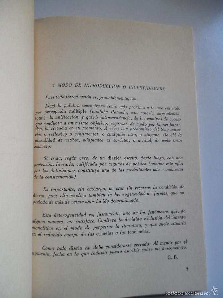 Libros de segunda mano: Sensaciones, de Gregorio Bonmati - Foto 3