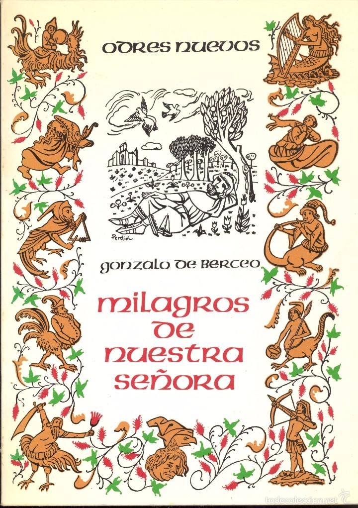 Libros de segunda mano: MILAGROS DE NUESTRA SE&Ntilde;ORA - GONZALO DE BERCEO