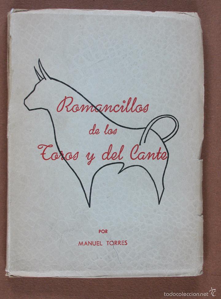 Libros de segunda mano: Romancillos de los toros y del cante. Manuel Torres - Foto 1