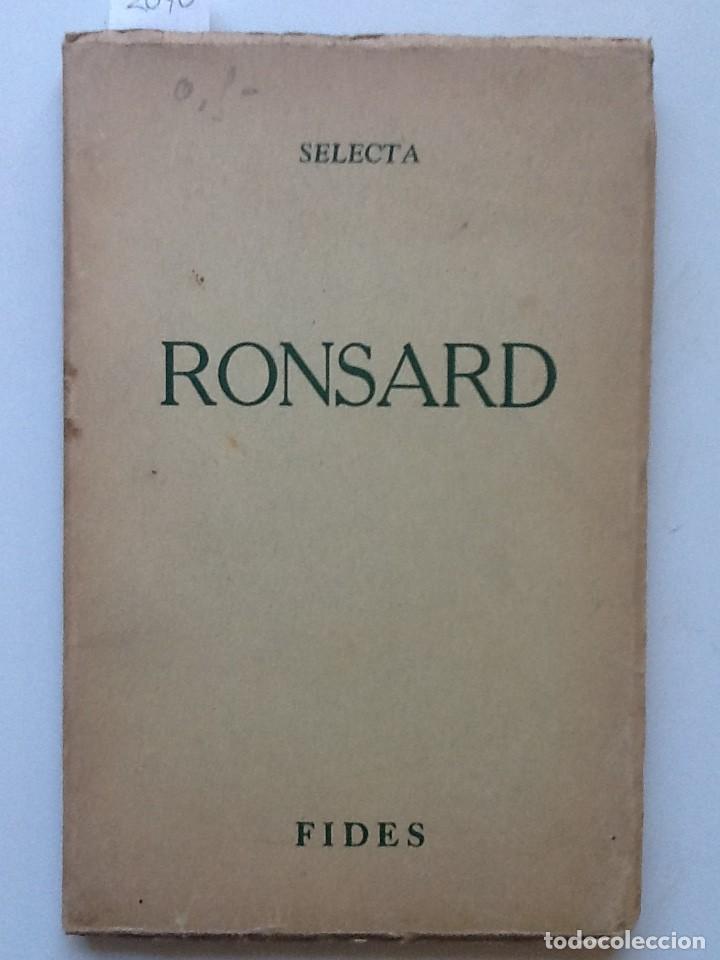 Libros de segunda mano: RONSARD. 1945. PIERRE DE RONSARD - Foto 1