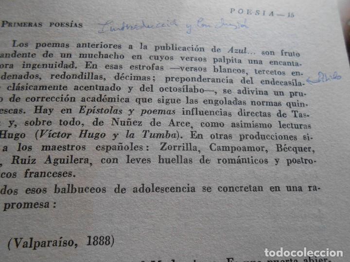 Libros de segunda mano: POESIA   -Rub&eacute;n Dario - Foto 2