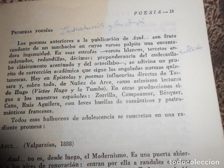Libros de segunda mano: POESIA   -Rub&eacute;n Dario - Foto 5