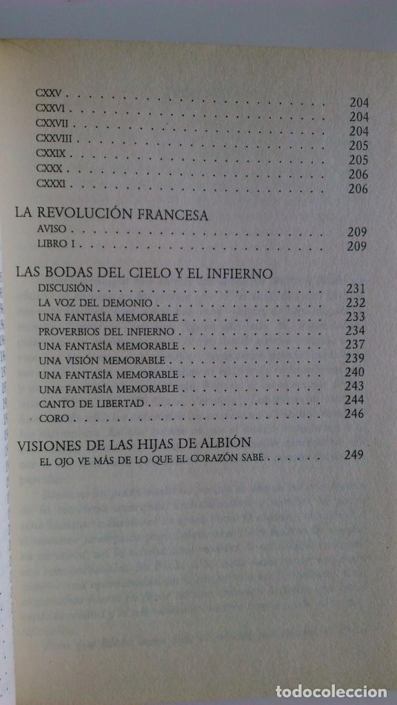 Libros de segunda mano: Obra po&eacute;tica W. Blake Ediciones 29 - Foto 12