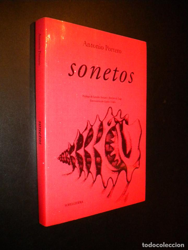 Libros de segunda mano: sonetos / antonio portero / dedicado - Foto 1