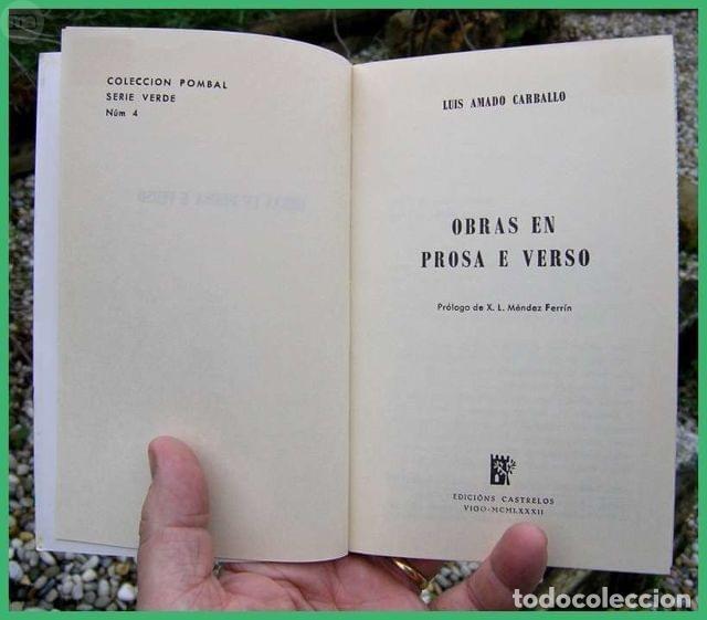 Libros de segunda mano: L. AMADO CARBALLO - Foto 4