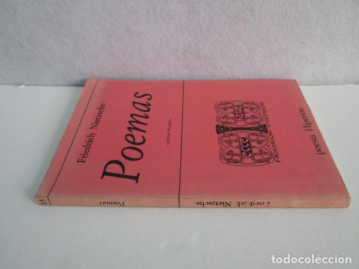Libros de segunda mano: FRIEDRICH NIETZSCHE. POEMAS. EDICION BILING&Uuml;E. - Foto 2