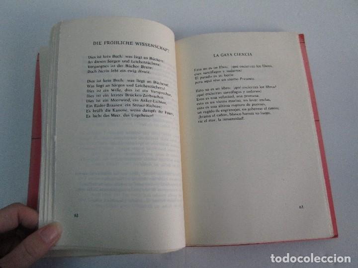 Libros de segunda mano: FRIEDRICH NIETZSCHE. POEMAS. EDICION BILING&Uuml;E. - Foto 12