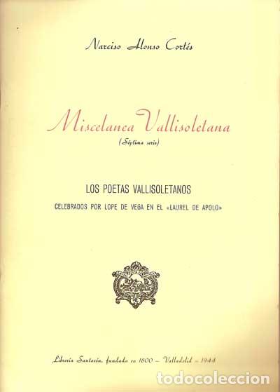 Libros de segunda mano: MISCELANEA VALLISOLETANA (Septima Serie) - Foto 1