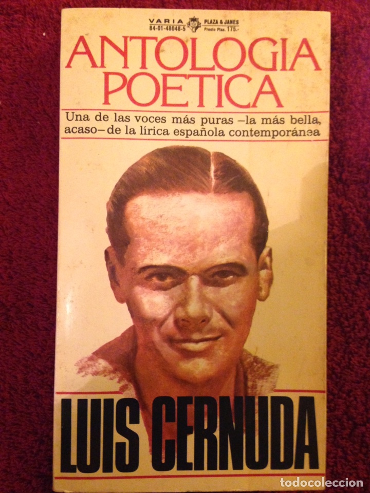 Libros de segunda mano: Libro.- Antologia Poetica, LUIS CERNUDA - Foto 1