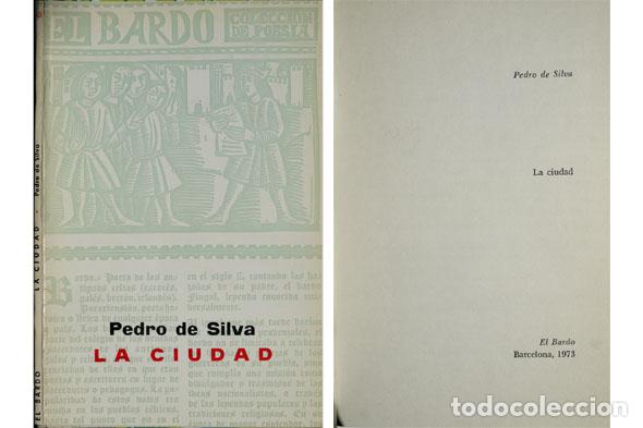 Libros de segunda mano: SILVA, Pedro de.  La Ciudad.  1973. - Foto 1
