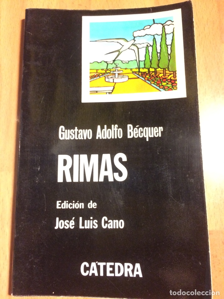 Libros de segunda mano: Libro rimas.gustavo Adolfo becquer.catedra
