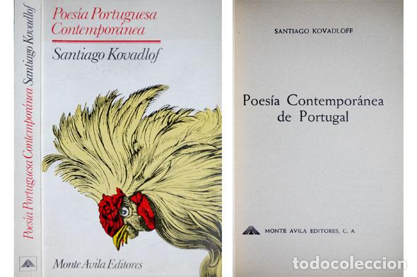 Libri di seconda mano: KOVADLOFF, Santiago.  Poes&iacute;a Contempor&aacute;nea de Portugal.  1980.