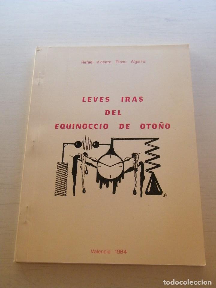 Gebrauchte B&uuml;cher: LEVES IRAS DEL EQUINOCCIO DE OTO&Ntilde;O - RAFAEL VICENTE RICAU ALGARRA - COLECCI&Oacute;N LIRA TENDRAL (1984)