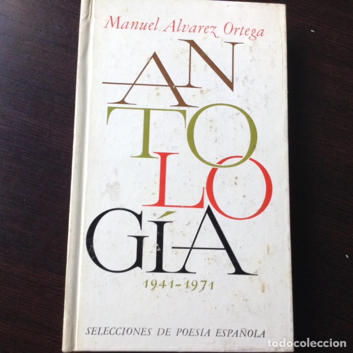 Libros de segunda mano: Antologia manuel &Aacute;lvarez Ortega - Foto 1