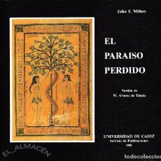 Libros de segunda mano: EL PARAISO PERDIDO (J. MILTON, ED. DE 1988) SIN USAR. Lote 310149553