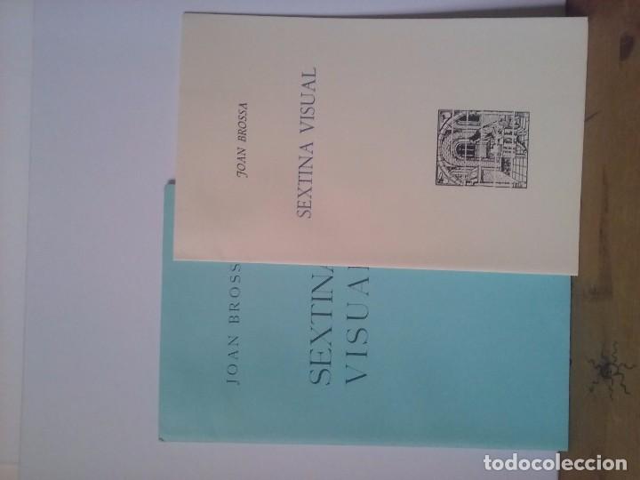 Libros de segunda mano: Joan Brossa - Sextina visual. - Foto 2