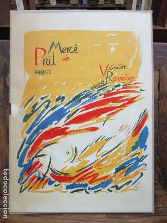 Libros de segunda mano: [POEMES I DIBUIXOS.] PRAT, Mer&ccedil;&egrave; de. - Foto 1