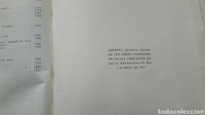 Libros de segunda mano: Jacint Verdaguer - OBRES COMPLETES - Foto 8