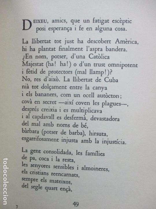 Libros de segunda mano: CIRCUMST&Agrave;NCIES. PERE QUART. 1969. DEDICAT&Ograve;RIA AUT&Ograve;GRAFA. - Foto 4