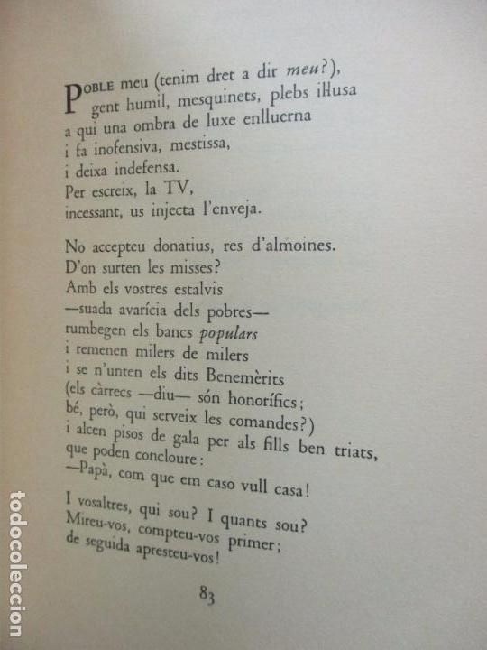 Libros de segunda mano: CIRCUMST&Agrave;NCIES. PERE QUART. 1969. DEDICAT&Ograve;RIA AUT&Ograve;GRAFA. - Foto 5