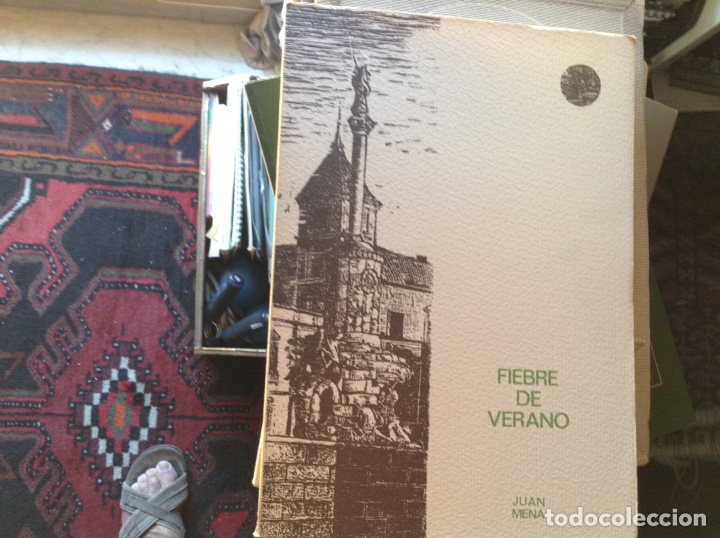 Libros de segunda mano: Fiebre de verano . Juan Mena - Foto 1