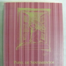 Libros de segunda mano: PAPEL DE SENTIMIENTOS / ROSA BAYONA URIEL / 2ª EDICIÓN 1995