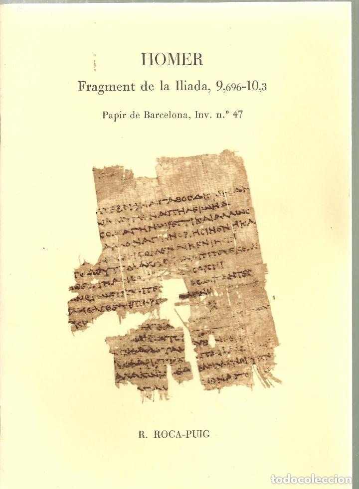 roca-puig, ramon. homer, fragment de la ilíada - Compra venta en ...