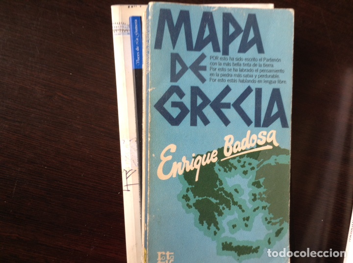 Libros de segunda mano: Mapa,de Grecia. Enrique Badosa - Foto 1