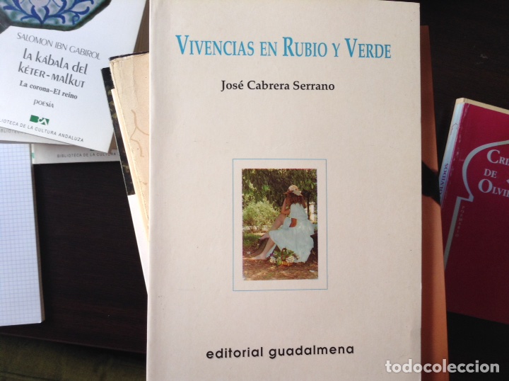 Libros de segunda mano: Vivencias en rubio y verde. Jos&eacute; Cabrera - Foto 1