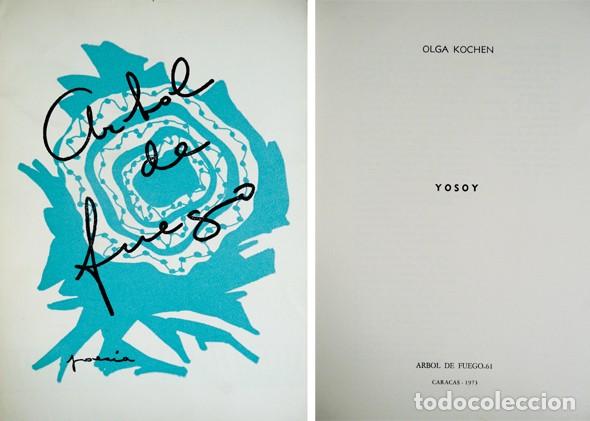 Libros de segunda mano: KOCHEN, Olga.  Yo soy. Poemas.  1973. - Foto 1
