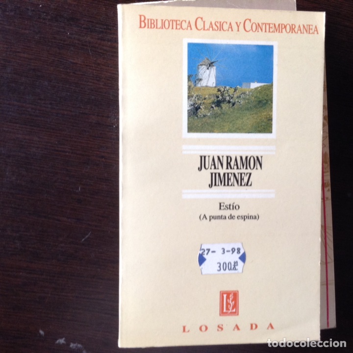 Libros de segunda mano: Est&iacute;o. Juan Ram&oacute;n Jim&eacute;nez - Foto 1