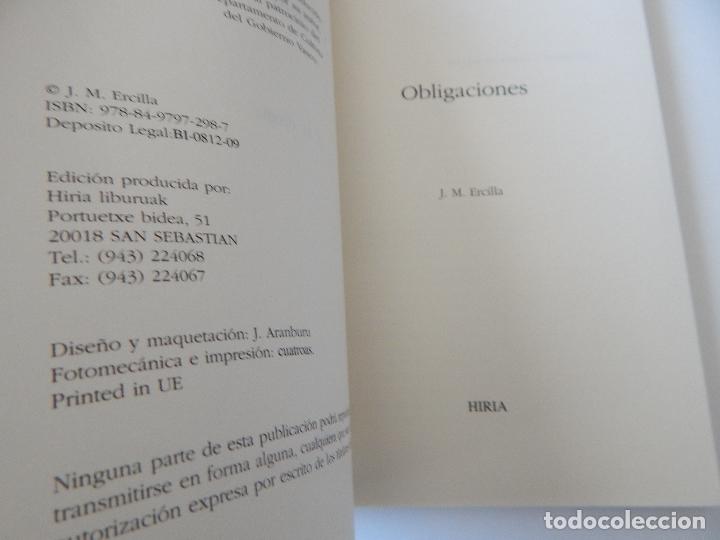Libros de segunda mano: Obligaciones - J. M. Ercilla - Foto 4