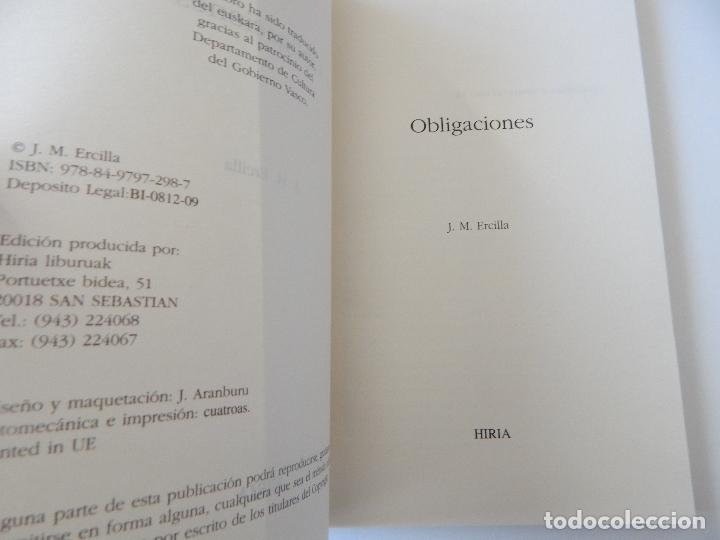 Libros de segunda mano: Obligaciones - J. M. Ercilla - Foto 5